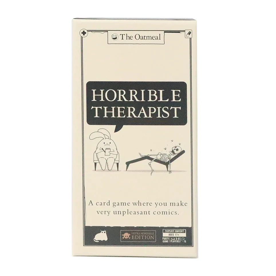 Board Game Detective - Horror Therapist Party Game - Um