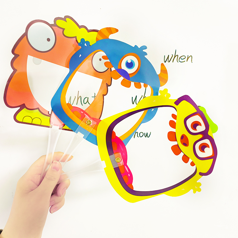 Board Game Monster - 3 Pçs/conjunto dos desenhos animados Palavra