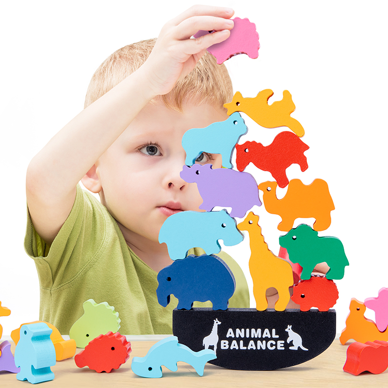 Board Game Enthusiast - Brinquedo Educacional de Blocos de Equilíbrio