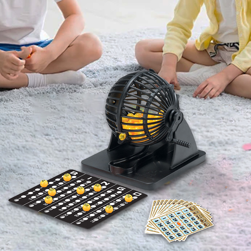 Board Game Live - Máquina de loteria de bingo, gaiola