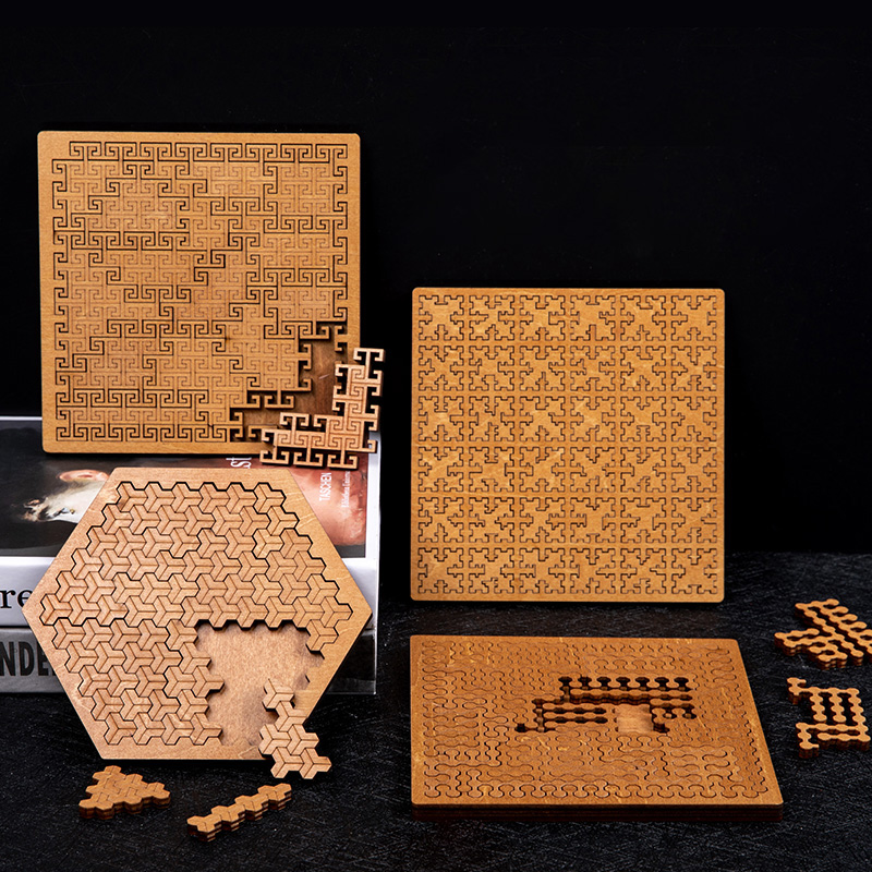 Board Game Enthusiast - Quebra-cabeça de madeira impossível iq quebra-cabeças