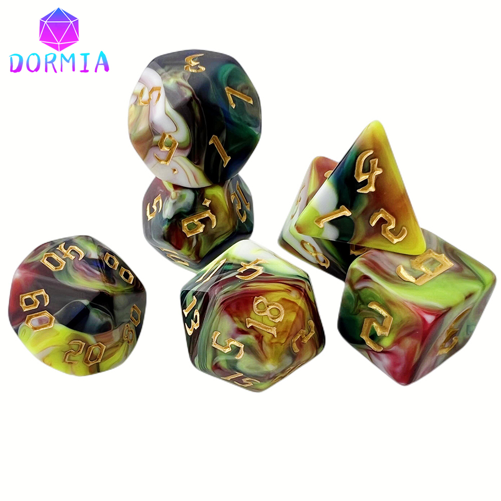 Board Game Font - Dados DND Cube para Mistura de