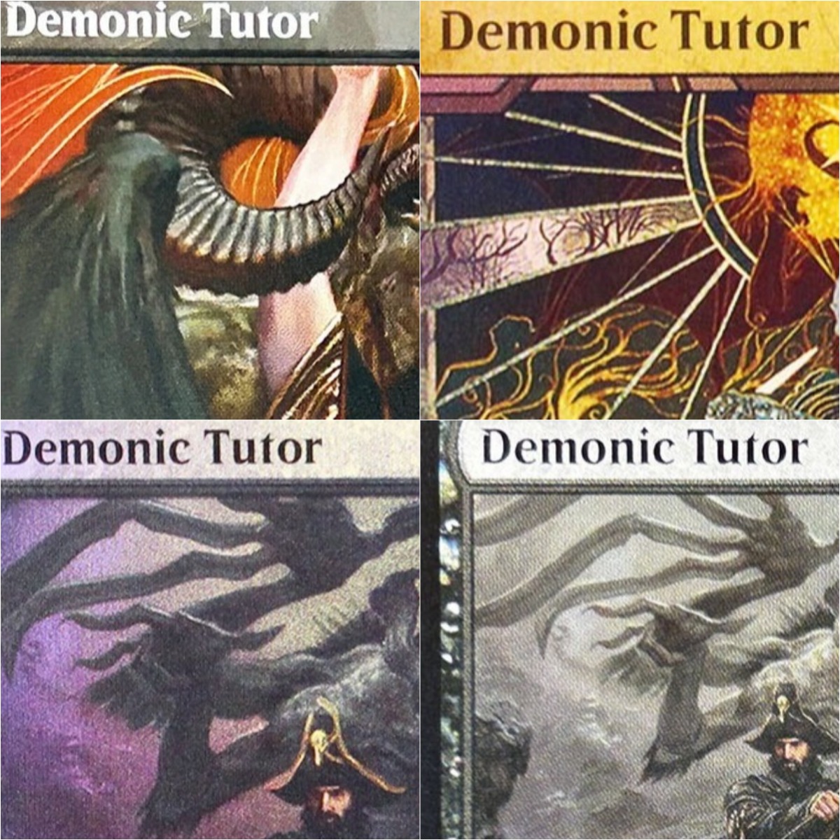 Board Game Quest - Cartas Mágicas Proxy Personalizadas Demonic Tutor