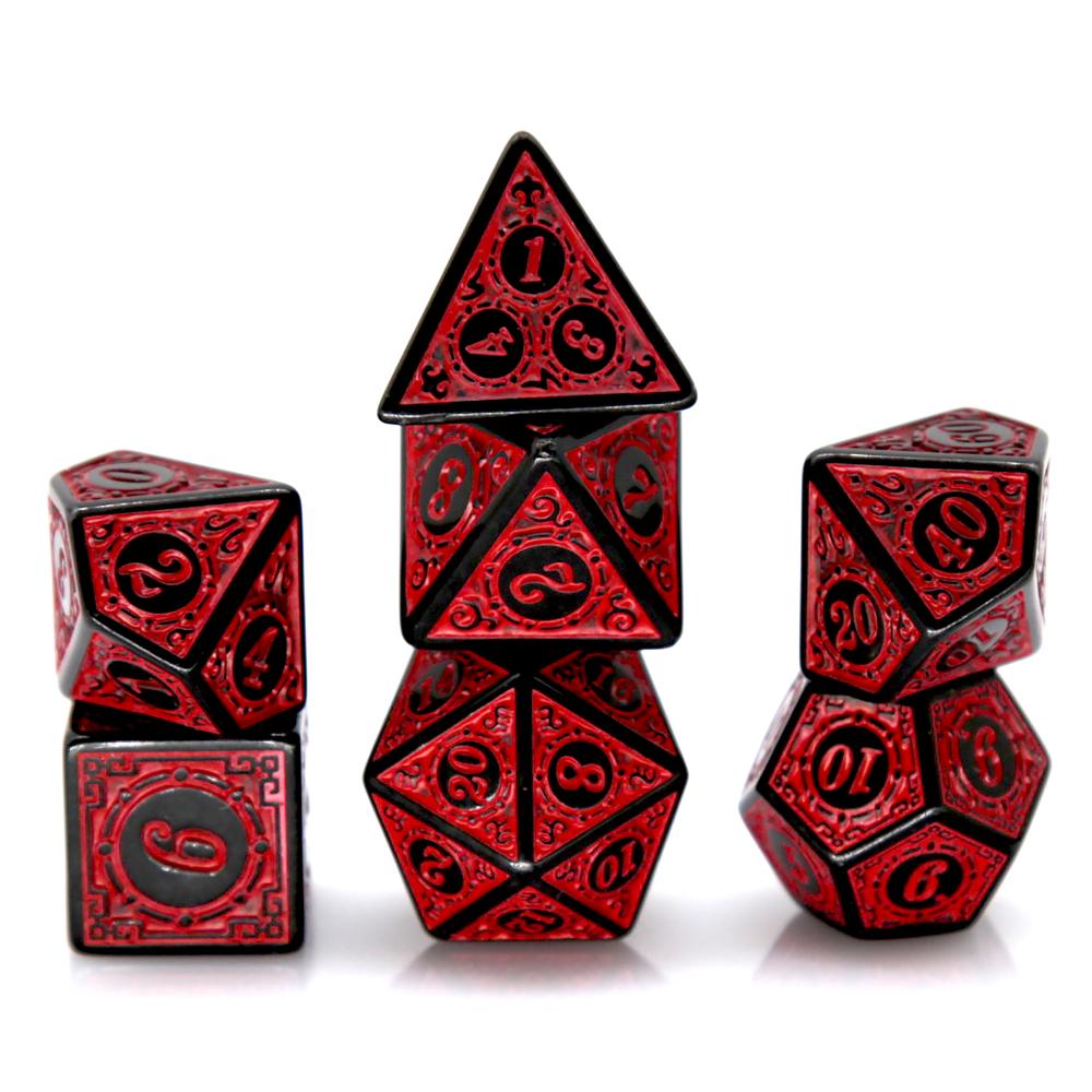 Board Game Live - Conjunto de dados poliédricos de acrílico