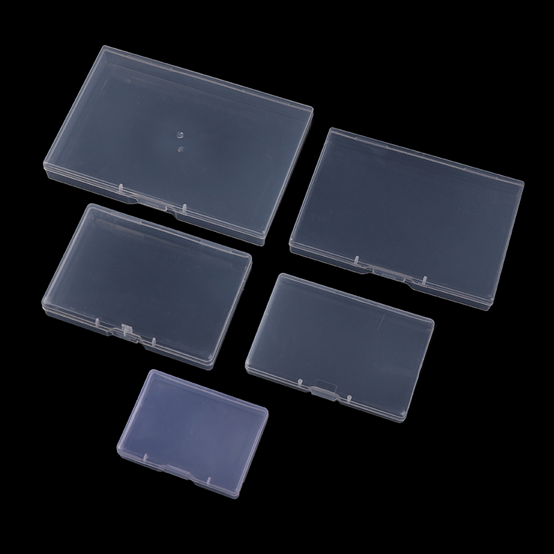 Token Tray Organizer - Caixa de plástico transparente retangular, caixa