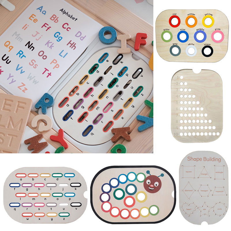 Board Game Enthusiast - Crianças montessori jogos de treinamento movimento