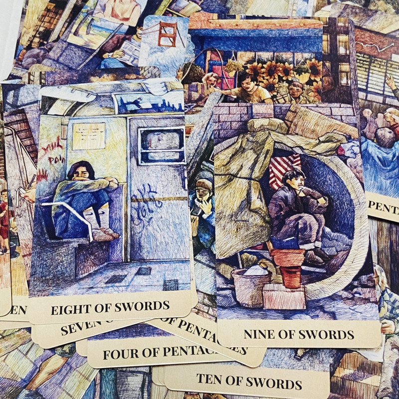 Cartas de tarô City Labyrinth  - Board Game Live avaliação e preço