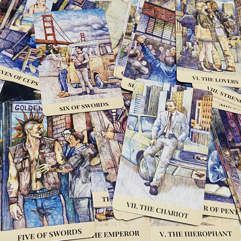 Cartas de tarô City Labyrinth  - Board Game Live avaliação e preço
