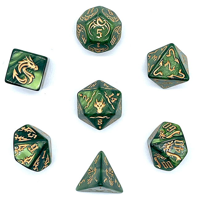 Conjunto de dados DND de acríl - Board Game Live avaliação e preço