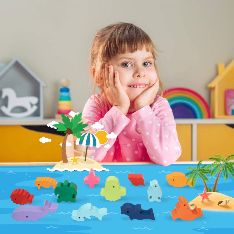Novas crianças montessori bloc - Board Game Enthusiast avaliação e preço