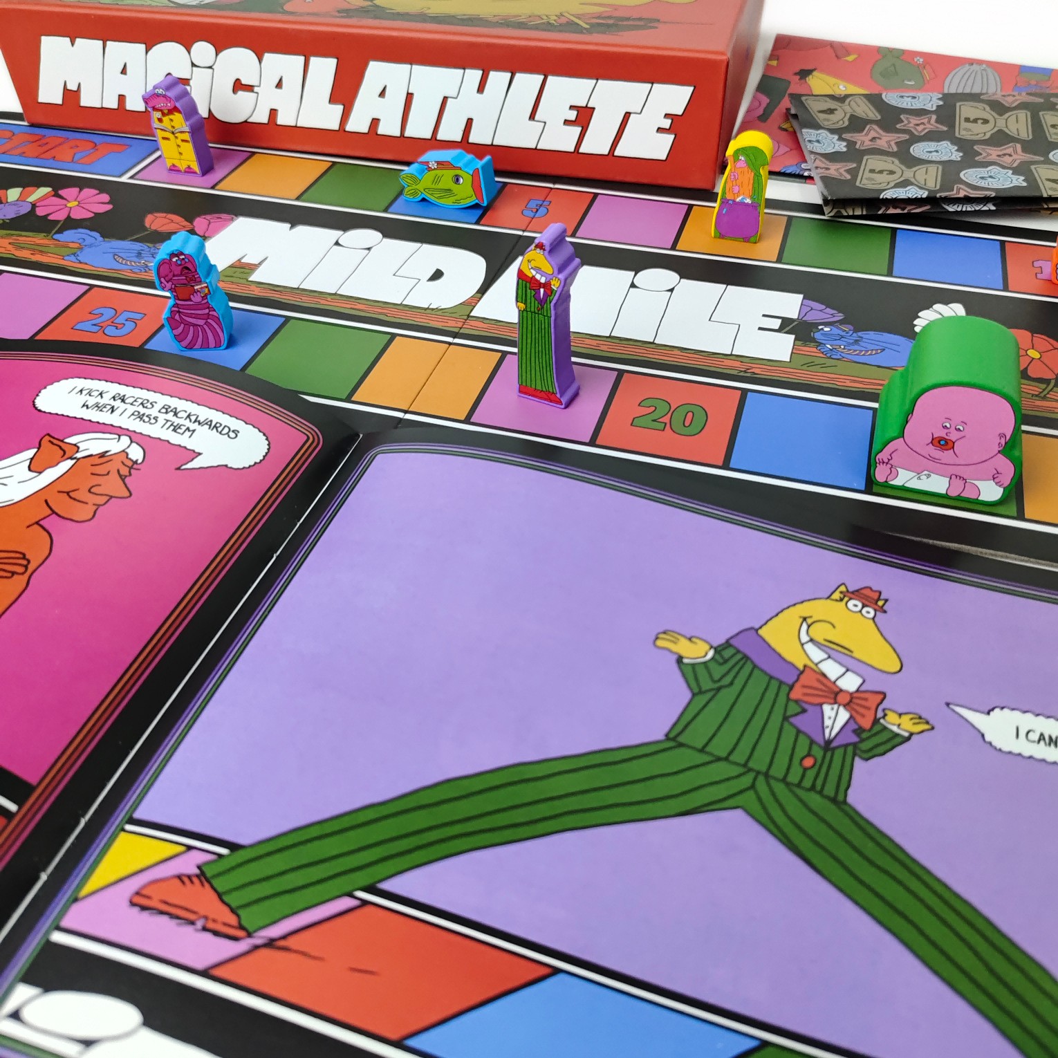 Jogo de Cartas MAGICAL ATHLETE - Board Game Fun avaliação e preço