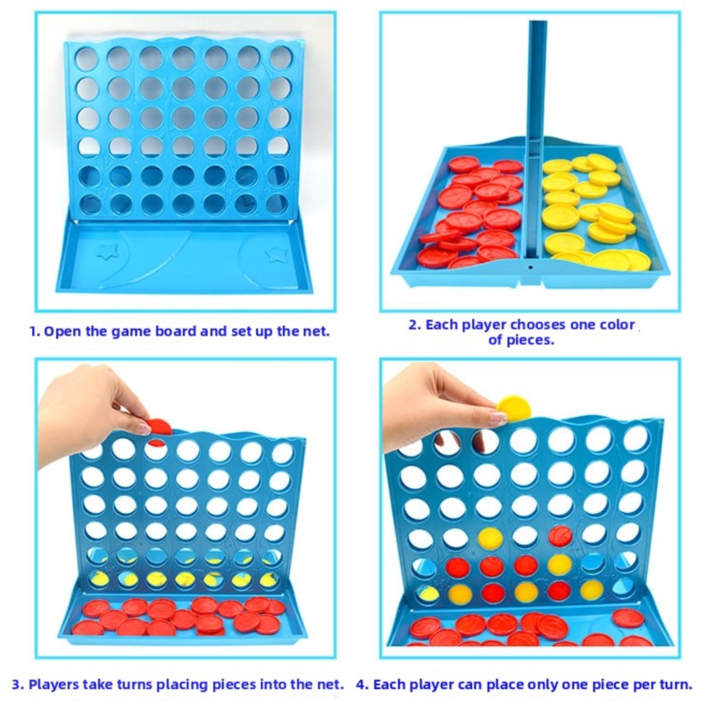 Jogo de Tabuleiro 3D Quatro em - Board Game Fun avaliação e preço