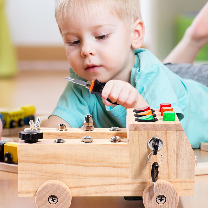 Placa de madeira montessori oc - Board Game Box avaliação e preço