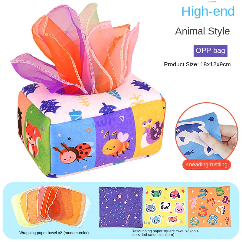 Bebê Montessori Magic Tissue B - Board Game Box avaliação e preço