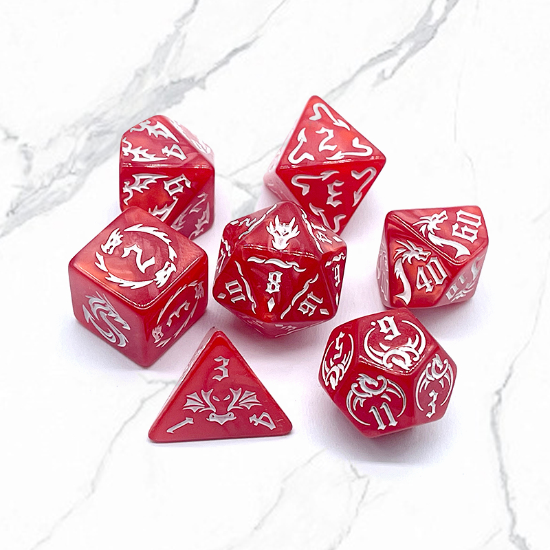 7 pçs de novas cores vermelhas - Board Game Font avaliação e preço